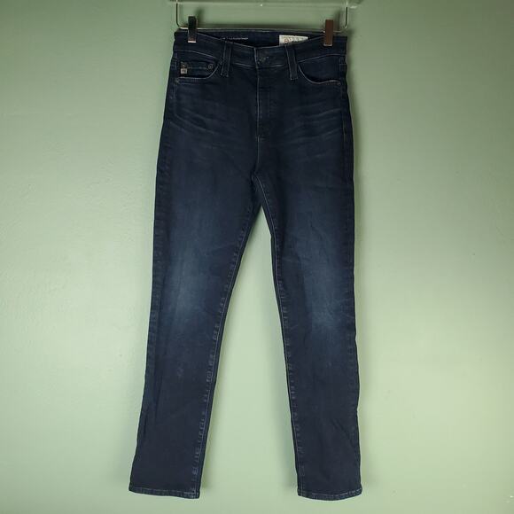Ag Adriano Goldschmied Womens Mari High-Rise Slim Straight Jeans Size 26 - Picture 1 of 8